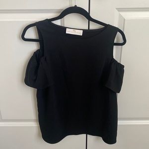 Amanda Uprichard Black top. Size s